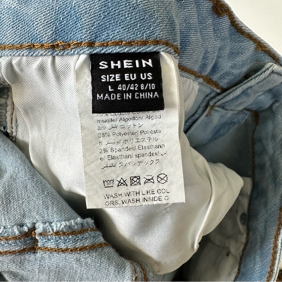 Shein Denim Shorts size Large - Picture 3 of 3